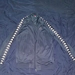 Kappa black track jacket